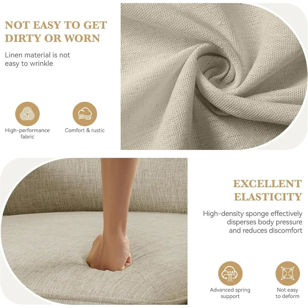 Mid Century Swivel Accent Chair FSC Certified Armchair