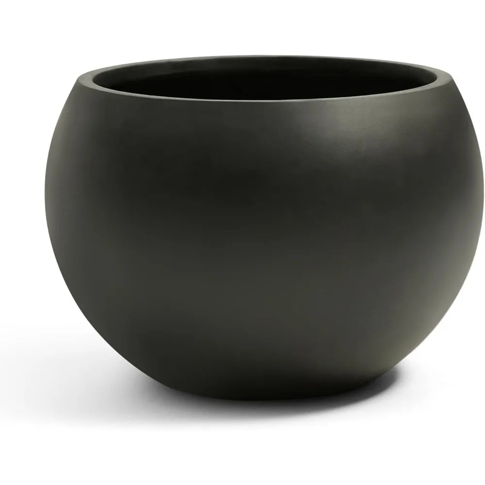 Sphere Planter With Drainage Hole And Silicone Plug