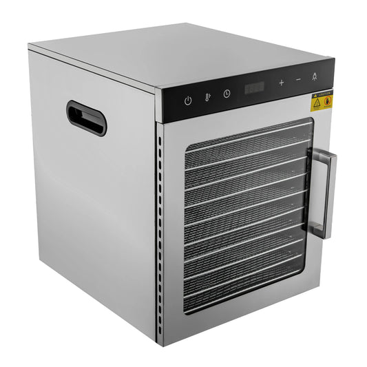 800W Electric Food Dehydrator With Digital Temperature Trays