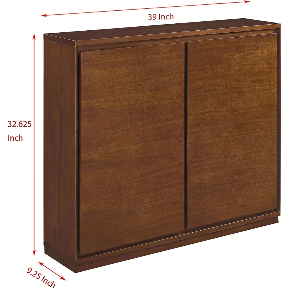 Mid Century Modern Sideboard Buffet Cabinet Walnut