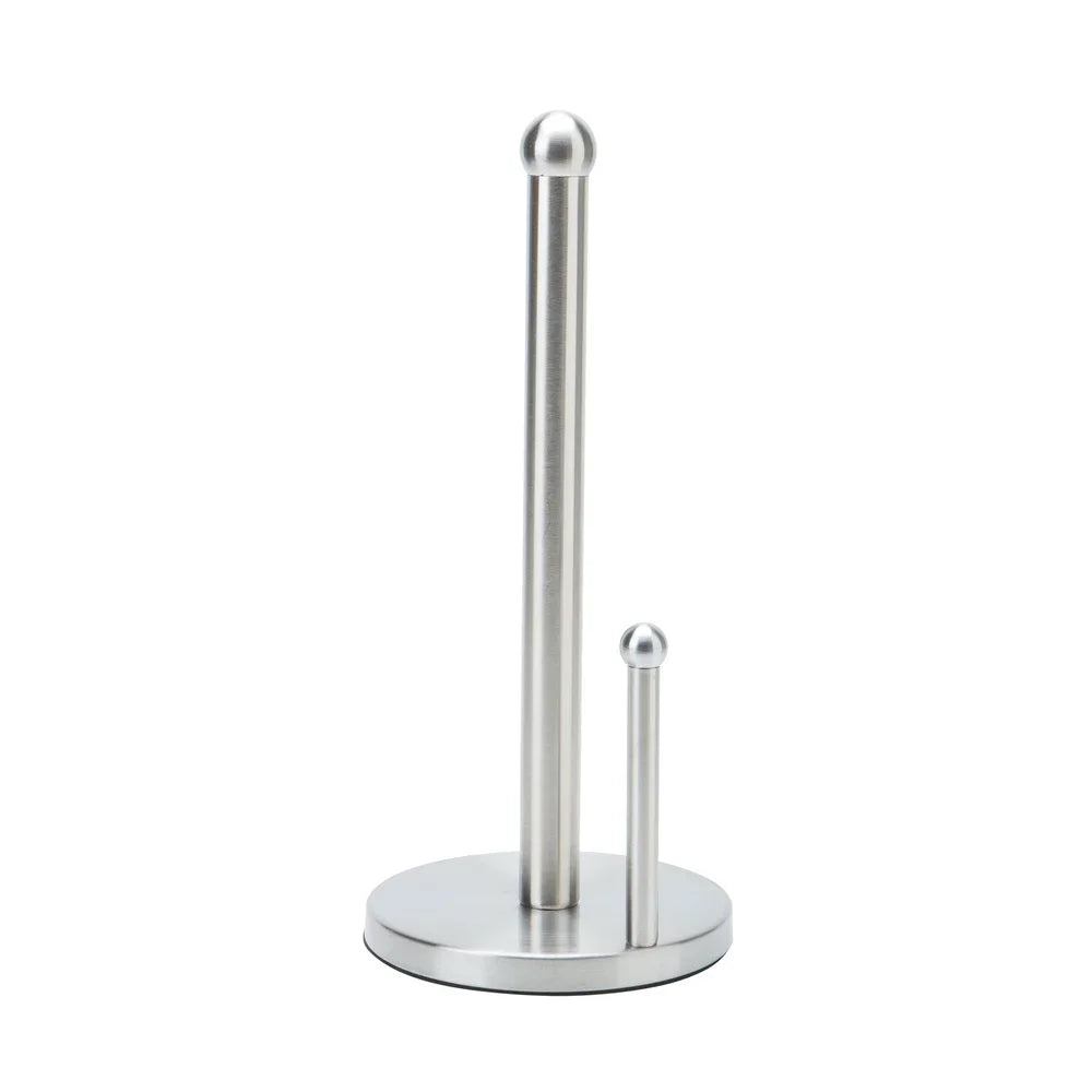 Stainless Steel Paper Towel Holder Set With Heavy Base