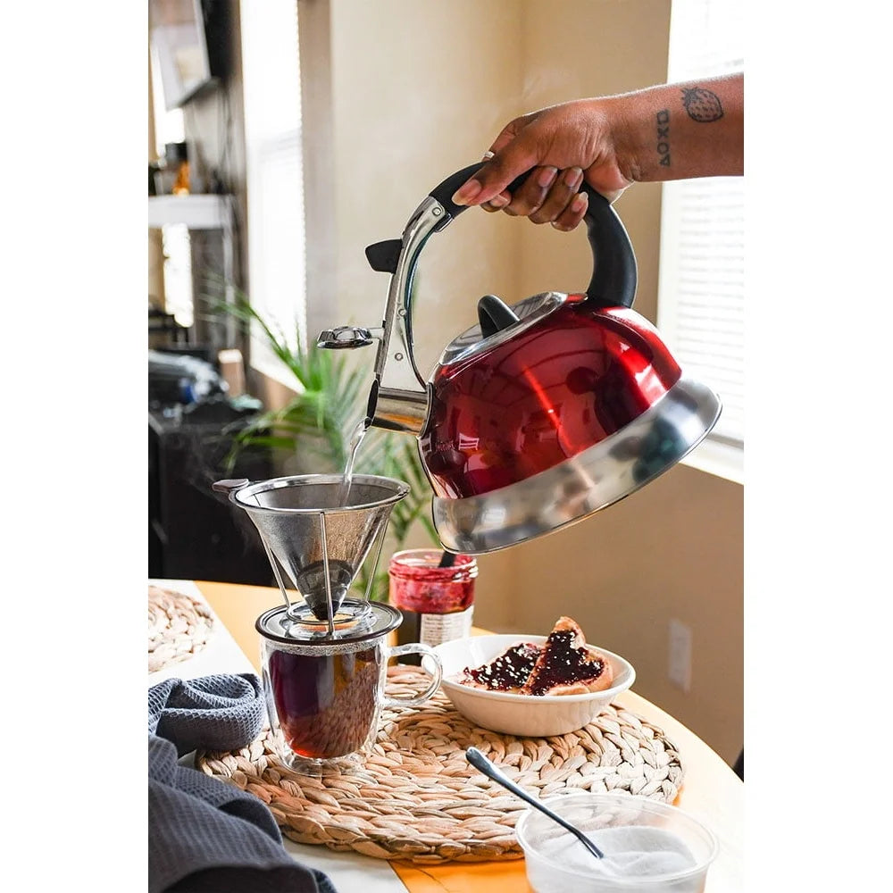 Effo Stainless Steel Induction Kettle With Pouring Handle