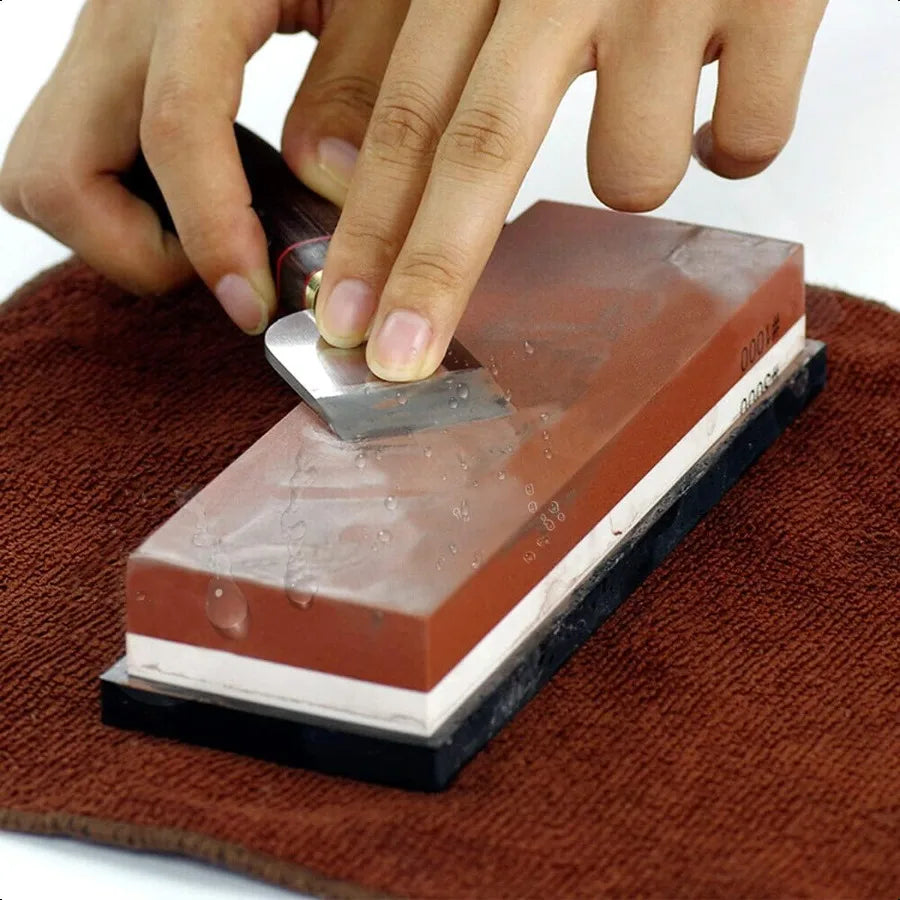 Knife Sharpening Stone Kit 400 1000 3000 8000 Grit Wet