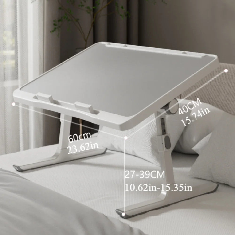Foldable Laptop Bed Tray Table Adjustable For Bed And Sofa