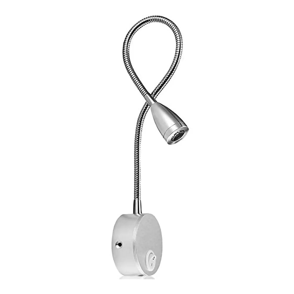 Flexible Wall Mount Night Lamp Gooseneck LED Reading Light