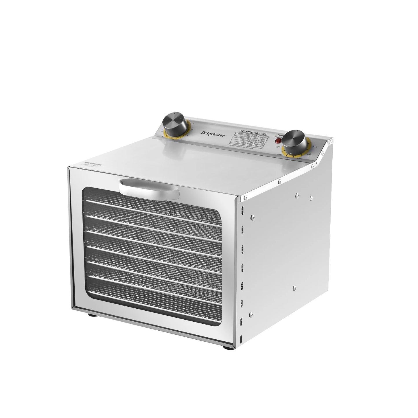 Stainless Steel Jerky Dehydrator 8 Tray Dryer Low Noise