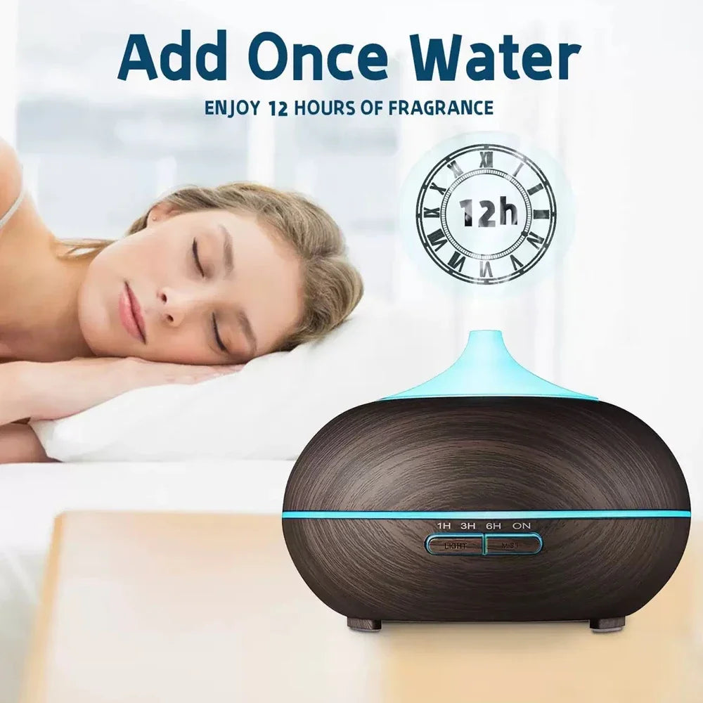 Essential Oil Diffuser & Ultrasonic Humidifier