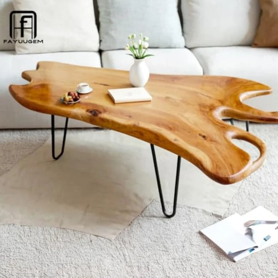 Live Edge Wood Coffee Table