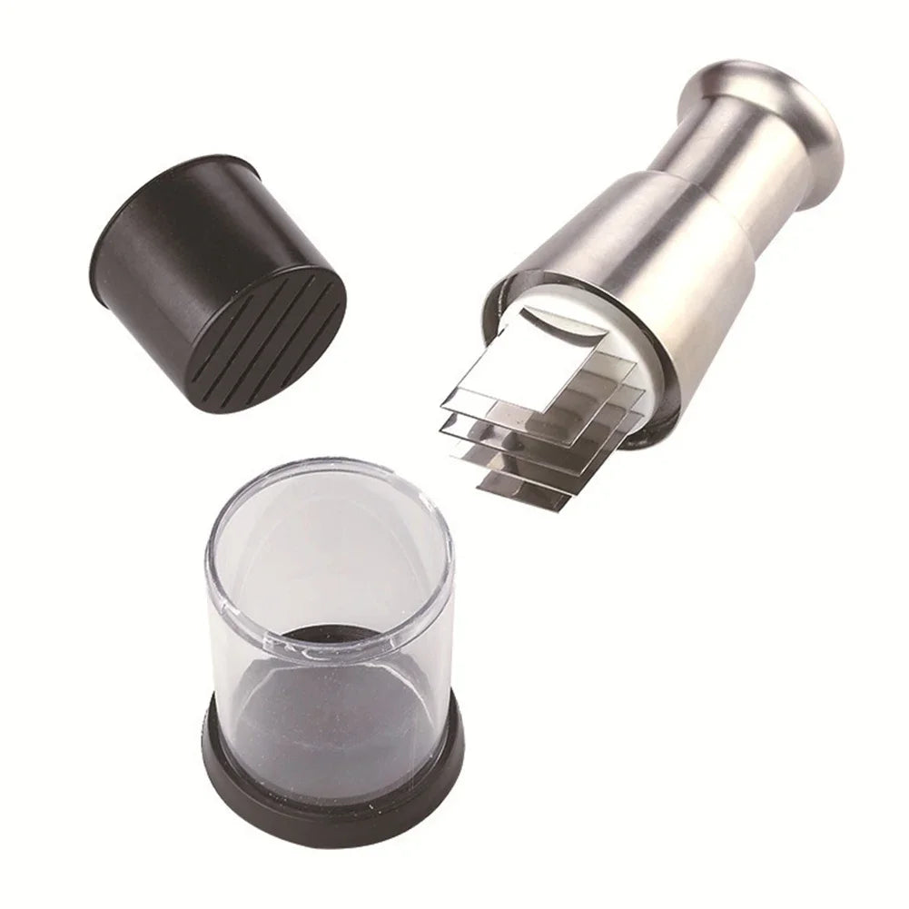 Stainless Steel Manual Hand Chopper For Garlic Ginger Herbs