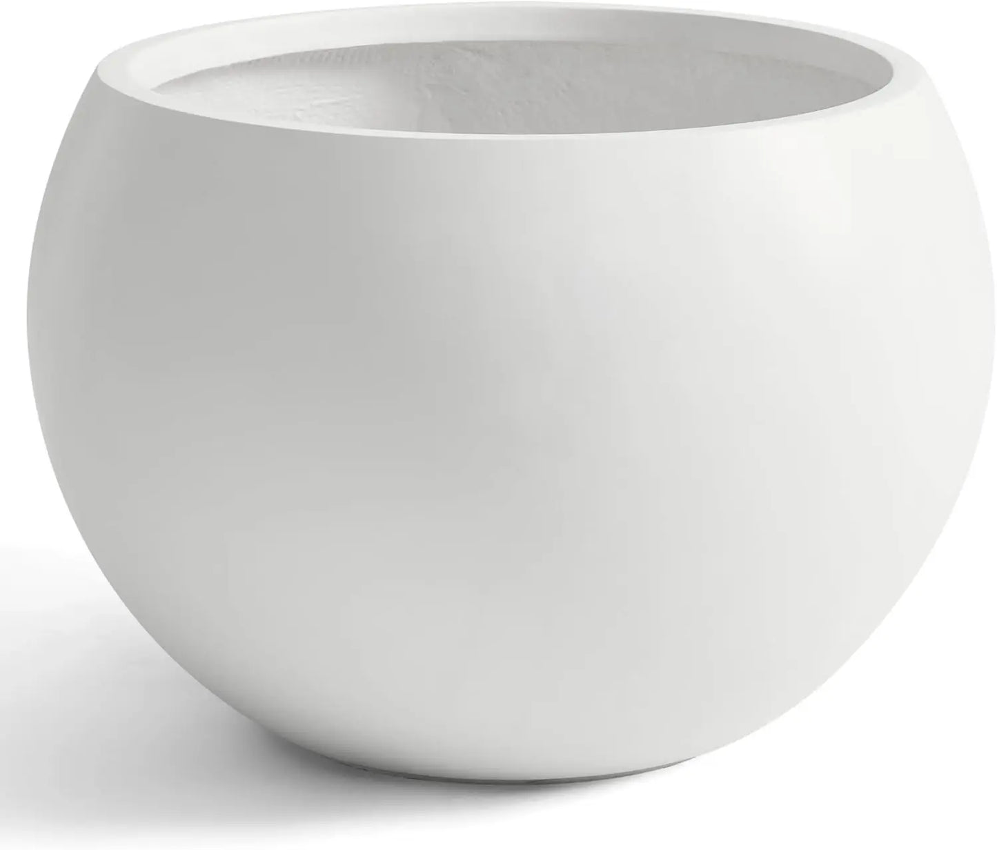 Sphere Planter With Drainage Hole And Silicone Plug