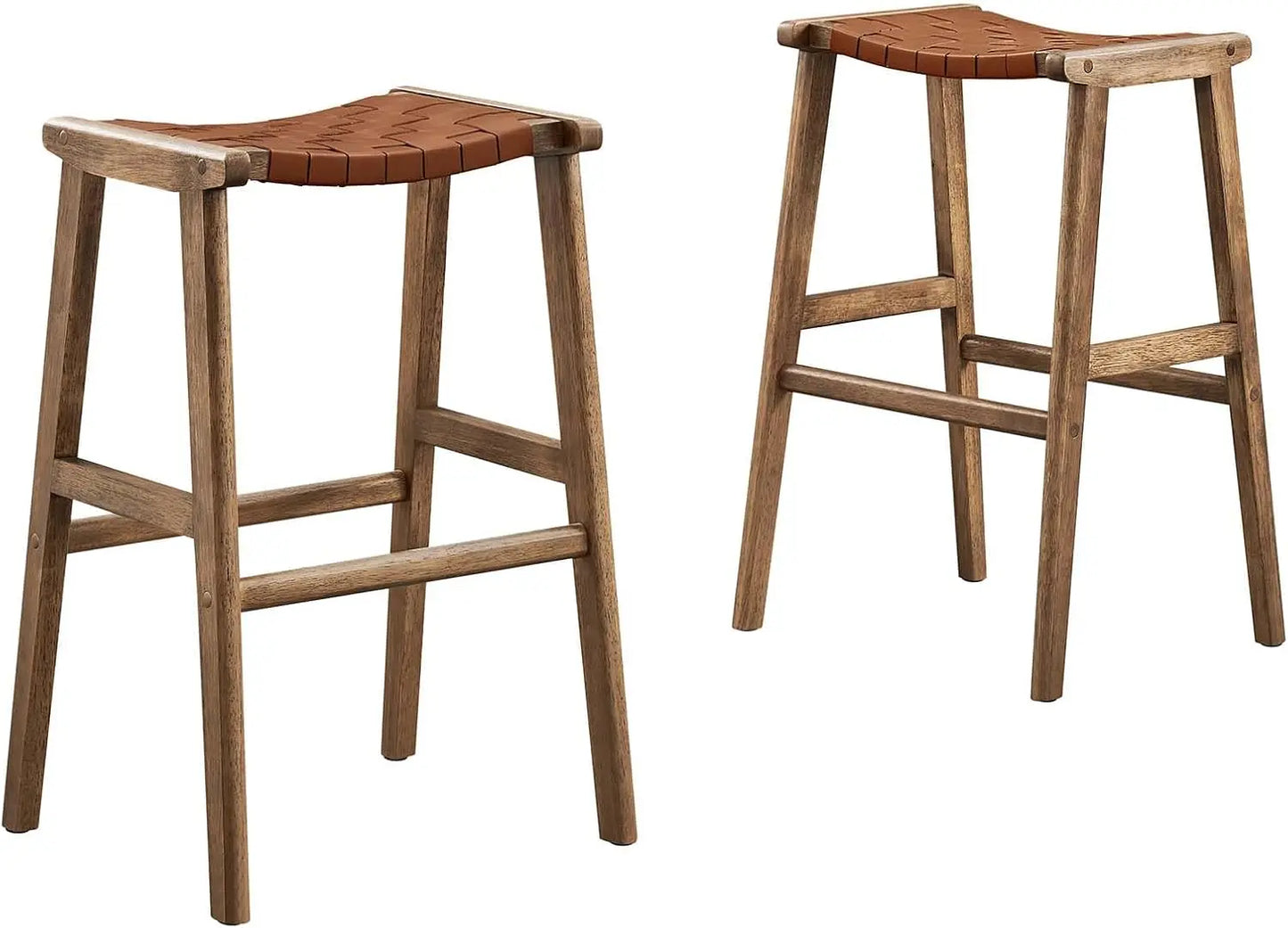 Saoirse Woven Rope Wood Dining Side Chair With Fabric Seat