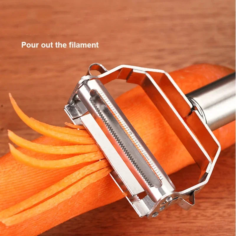 Stainless Steel Peeler Multifunction Grater Julienne Tool