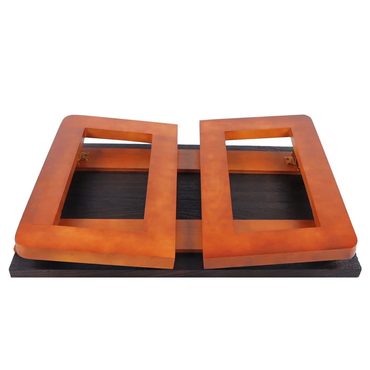 Folding Wooden Coffee Table Portable Laptop Tray For Picnic Indoor Outdoor Use