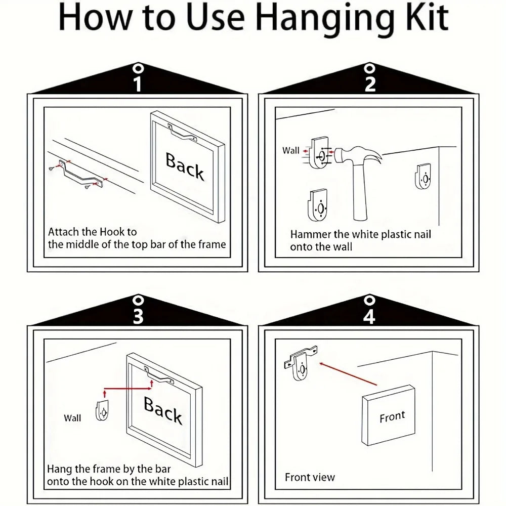 Tree Of Life Canvas Art Deco Painting With Pine Frame