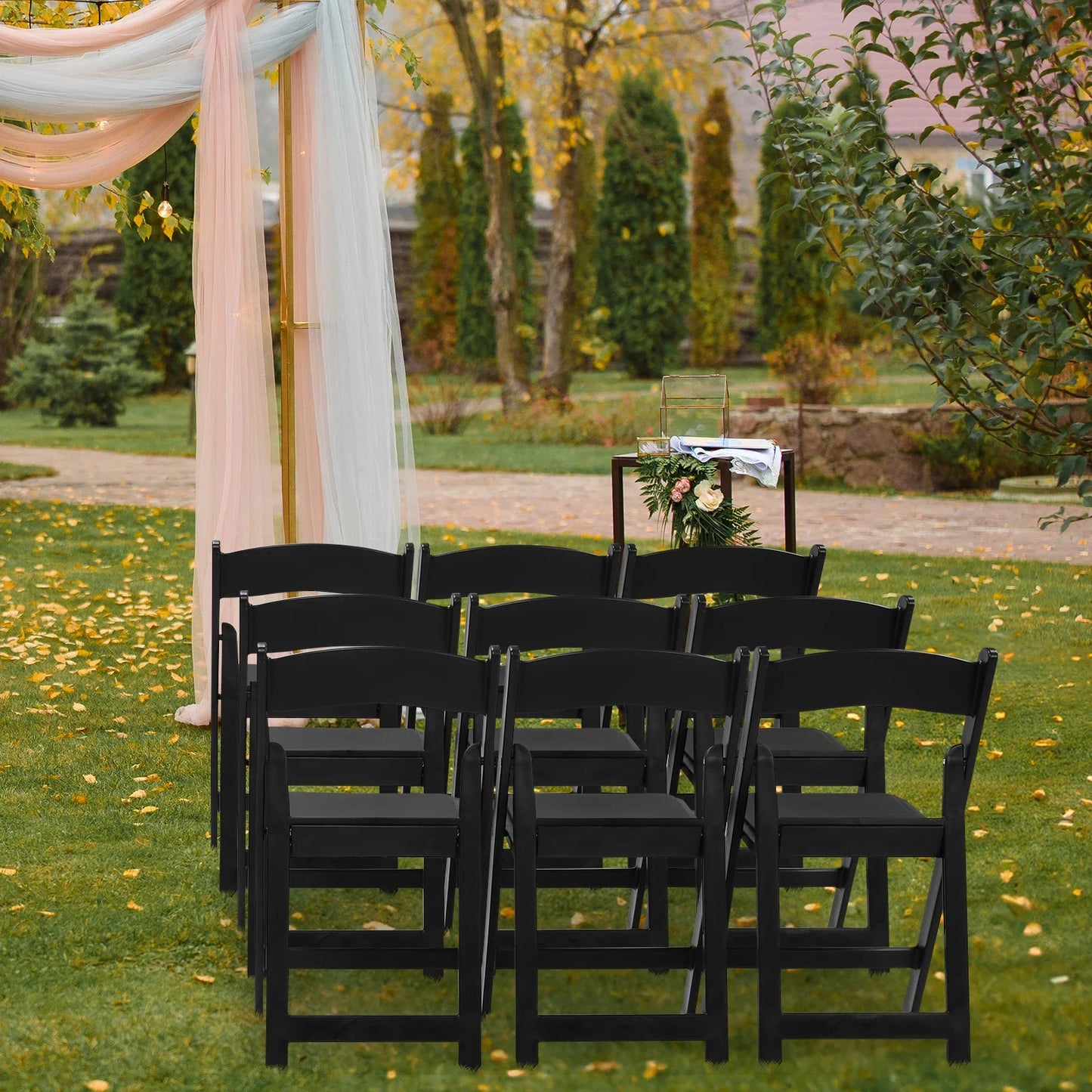 Ergonomic Folding Chair for Indoor and Outdoor Events