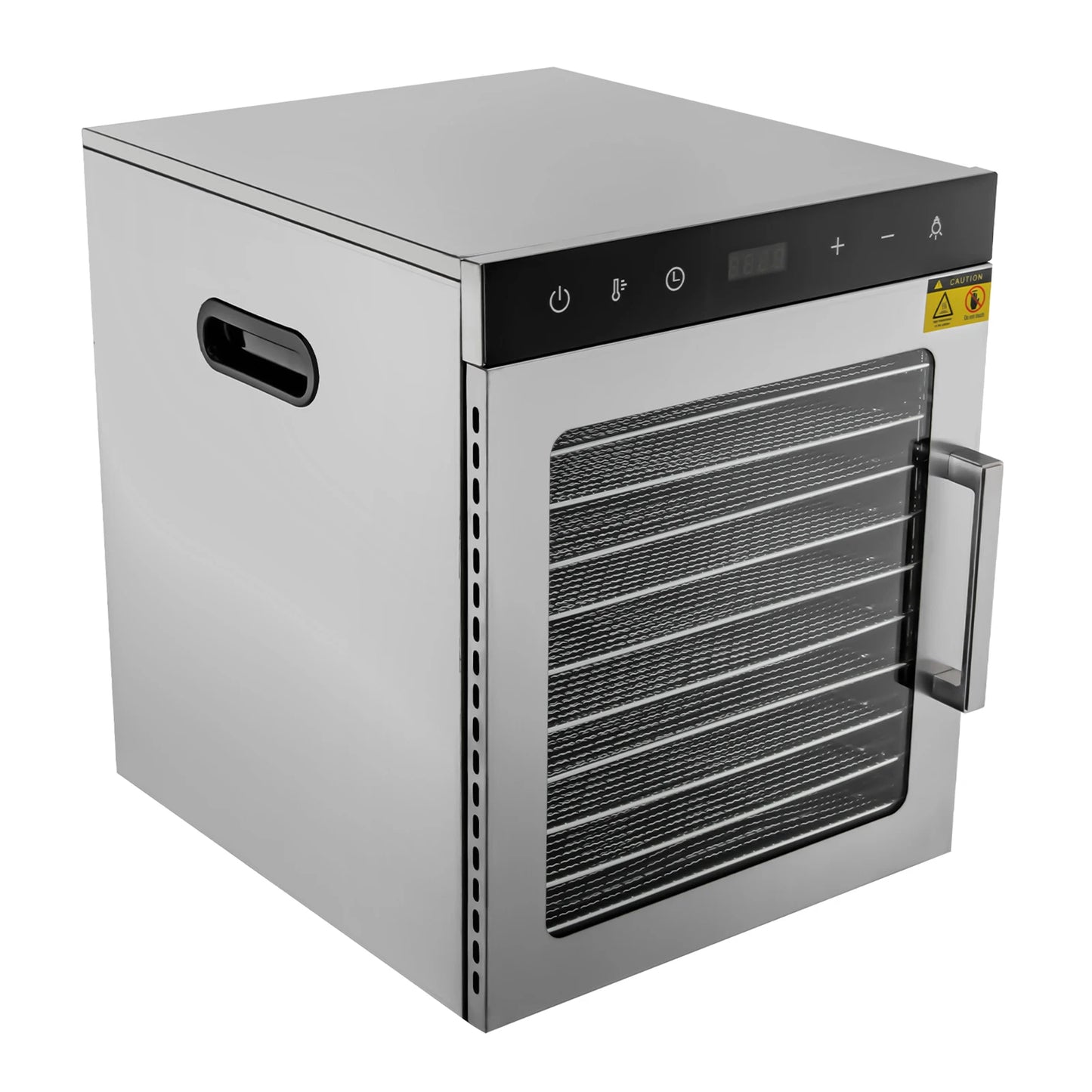 800W Electric Food Dehydrator With Digital Temperature Trays