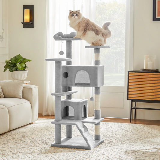 JHK Cat Tree Tower Indoor Pets Sisal Scratching Post