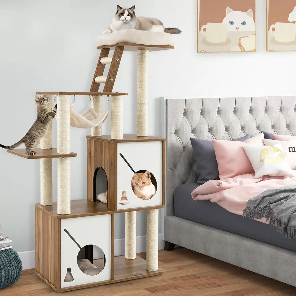 Cat Tree Tower Multi Level Activity Center Scratching Posts