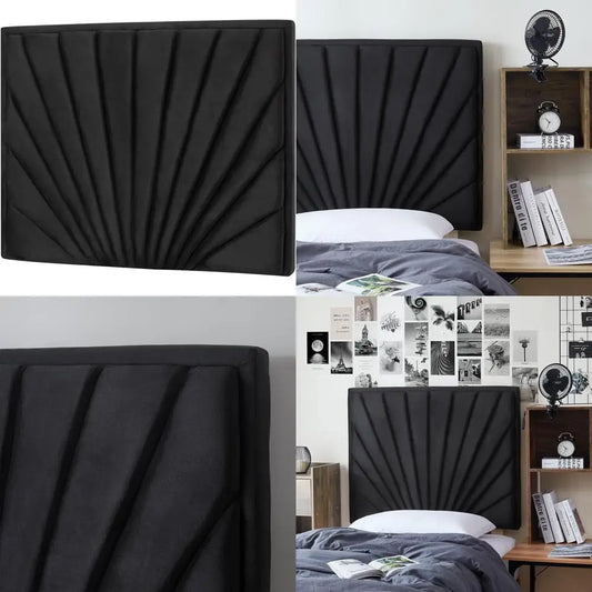 Tavira Allure College Dorm Channel Tufted Headboard