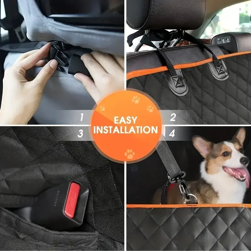 Dog Car Seat Cover Waterproof Hammock Nonslip Protector