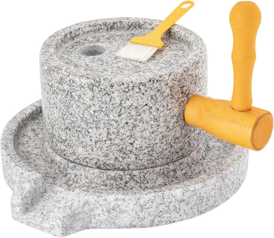 Natural Stone Manual Rice Noodles And Soy Milk Grinder