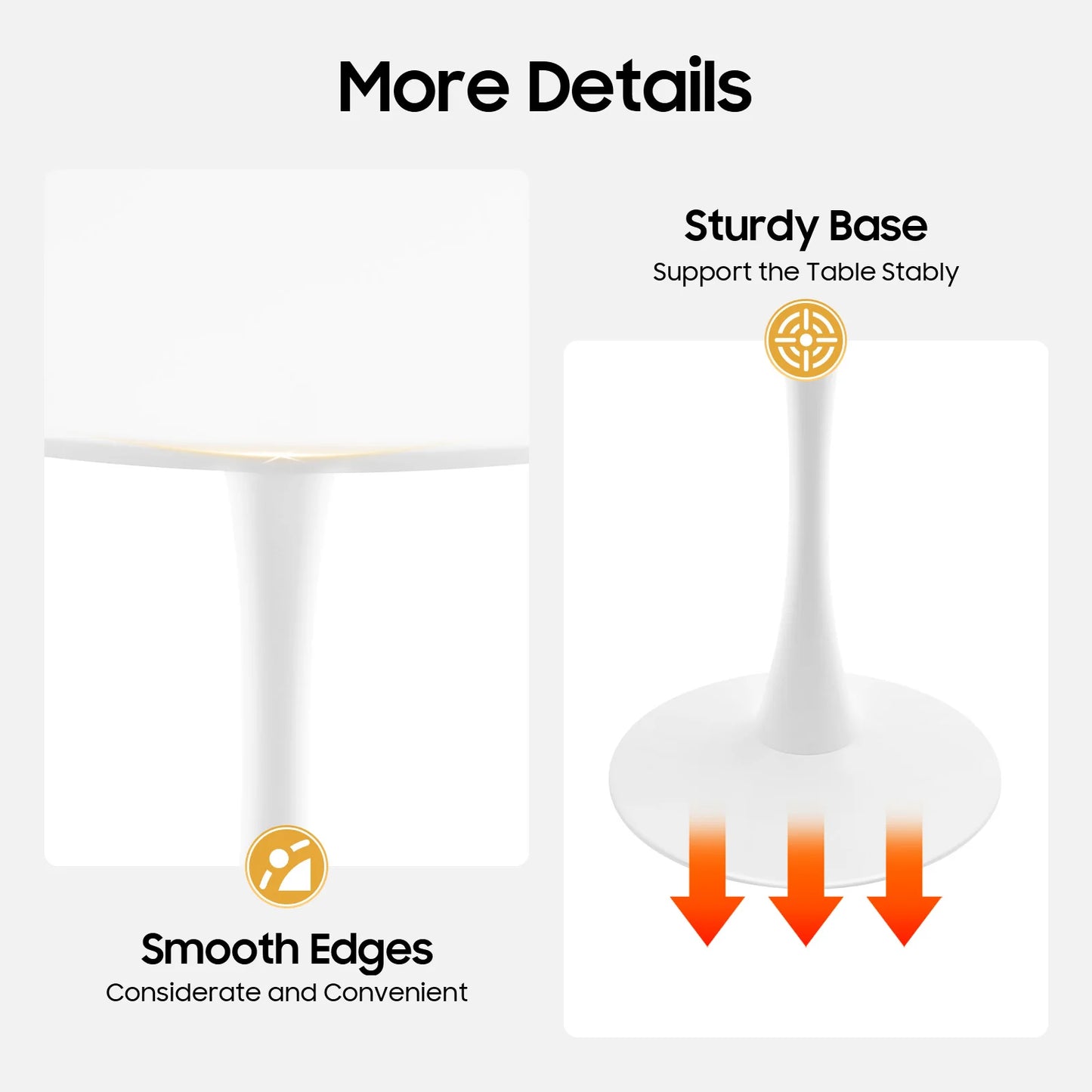 Modern Tulip Dining Table For Contemporary Dining Rooms