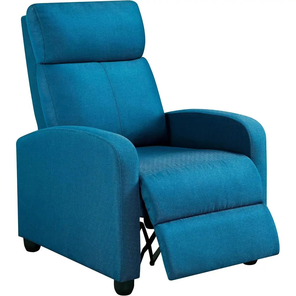Pocket Spring Recliner Sofa Chair for Home Theater Living Room