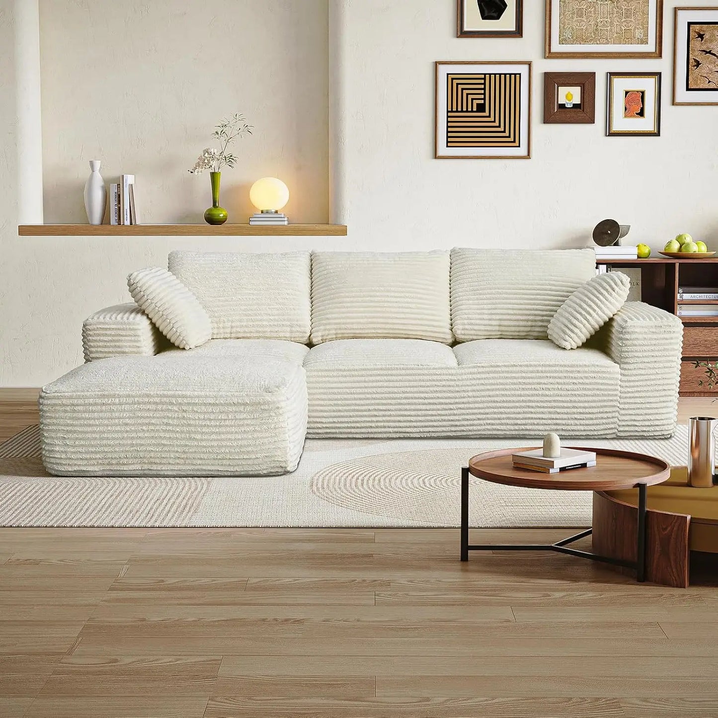 Modular Cloud Sectional Sofa For Living Room Modern Lounge Couch