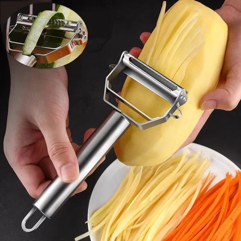 Stainless Steel Peeler Multifunction Grater Julienne Tool