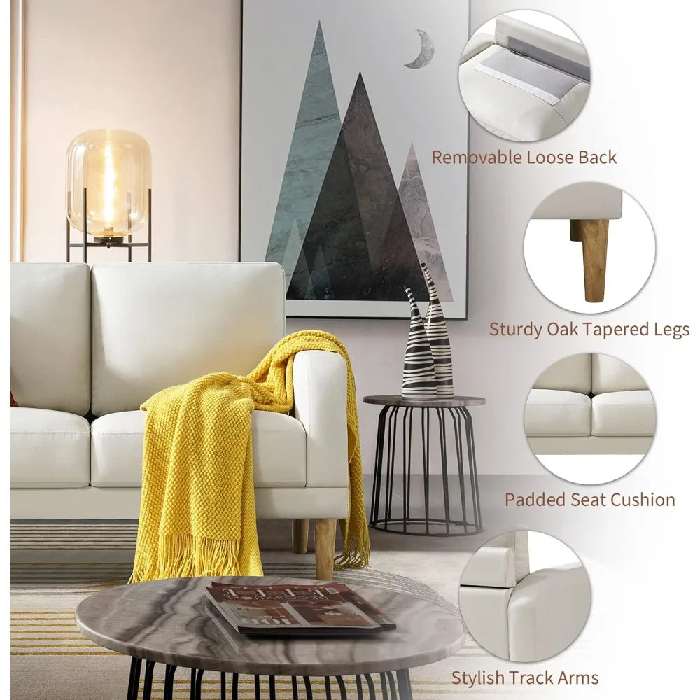 Compact Living Room Loveseat For Small Spaces Mini Sofa