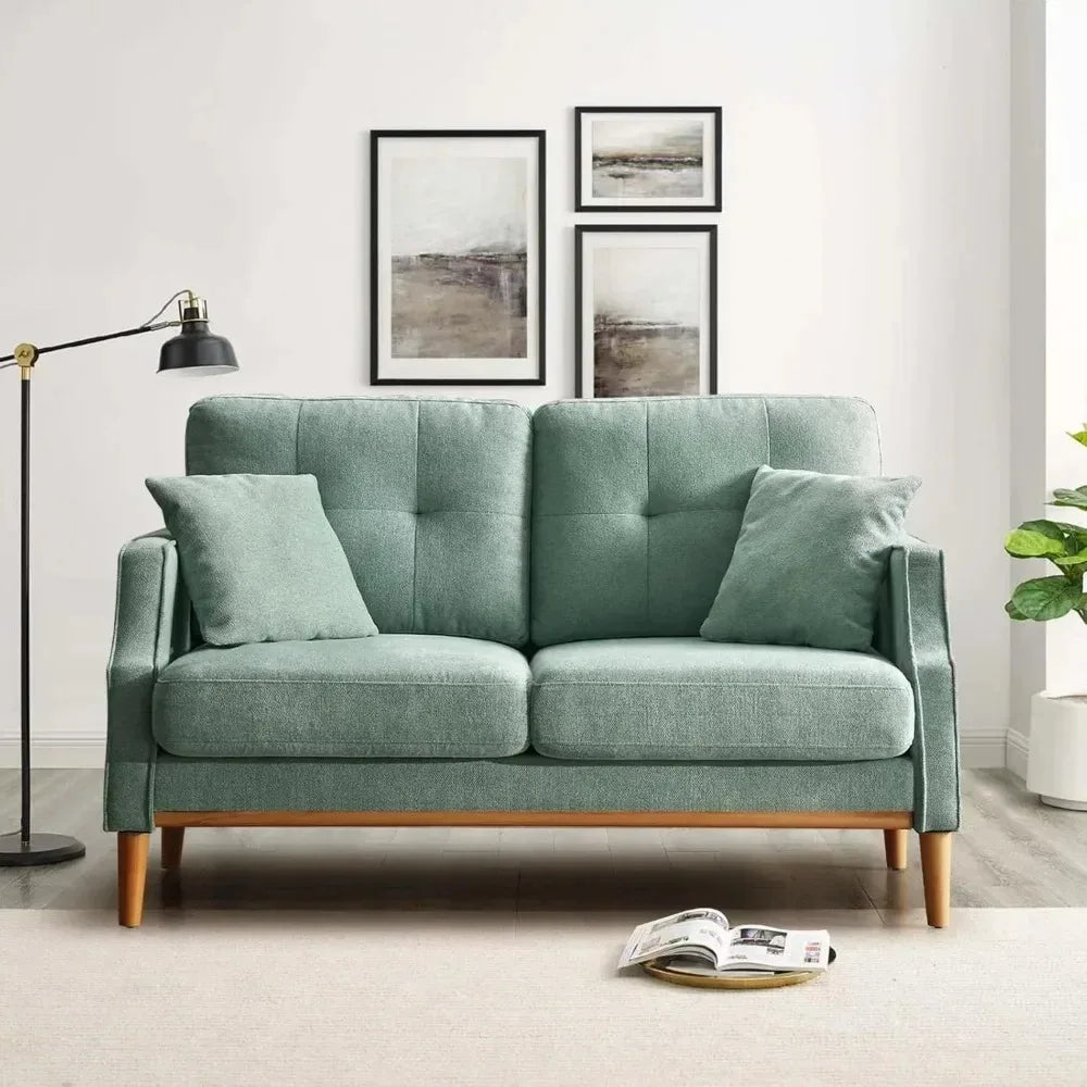 Compact Loveseat Sofa Rechargeable Multi Person Couch For Small Spaces