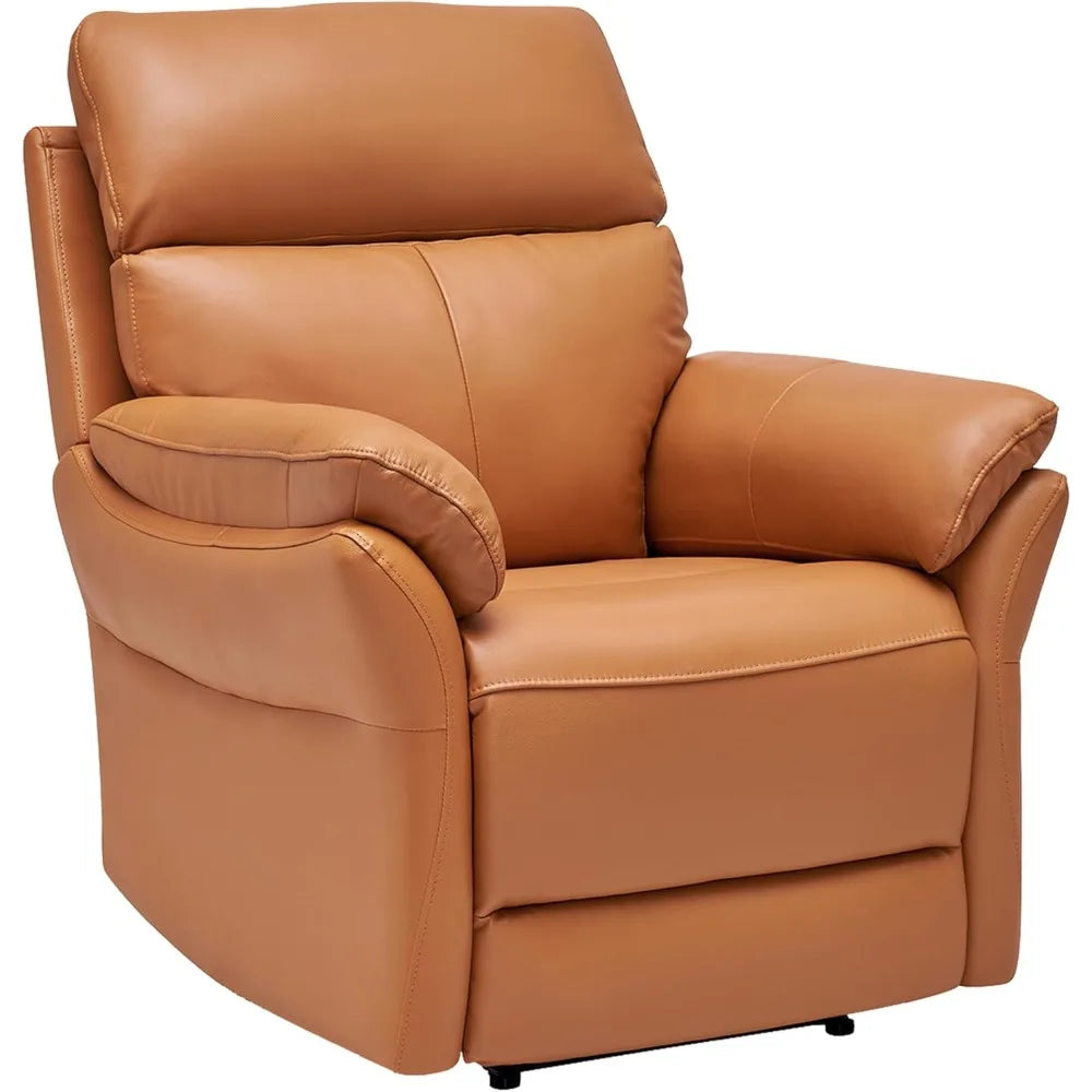 Lazy Boy Genuine Leather Recliner Top Grain Italian