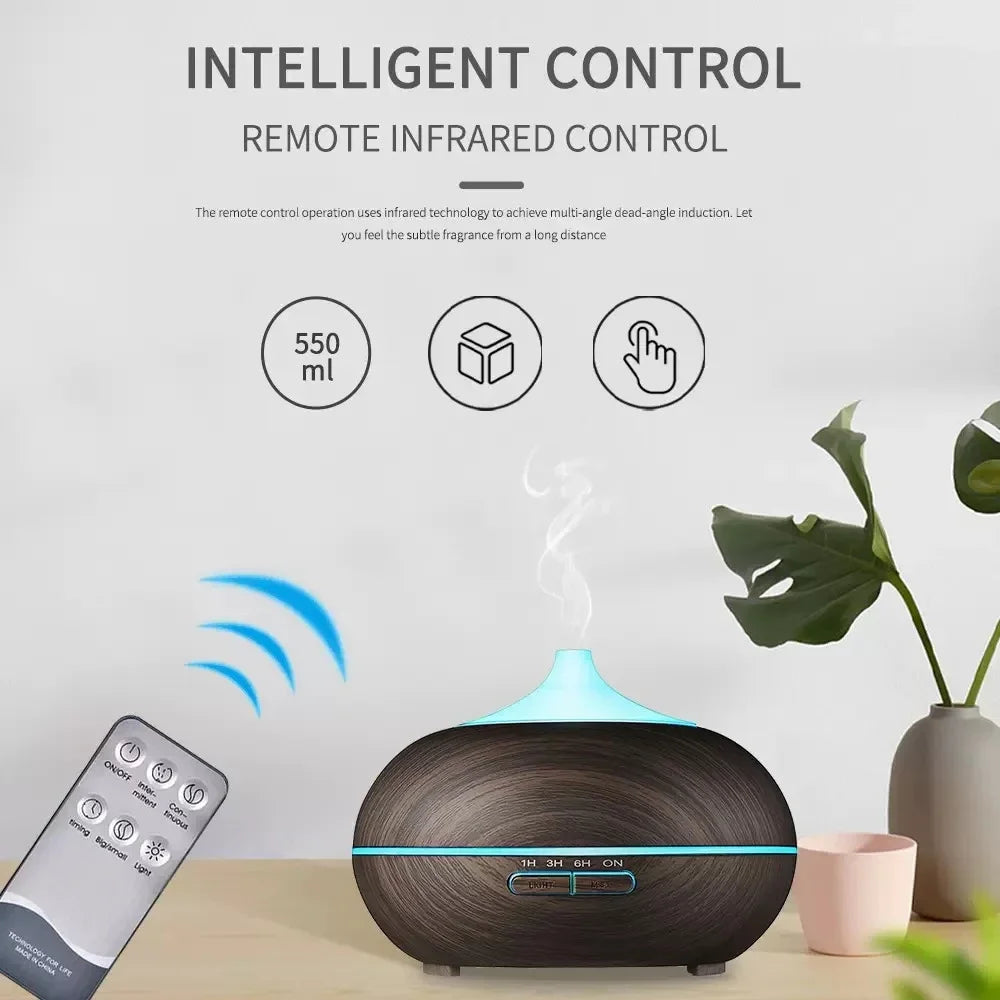 Essential Oil Diffuser & Ultrasonic Humidifier