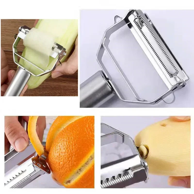 Stainless Steel Peeler Multifunction Grater Julienne Tool