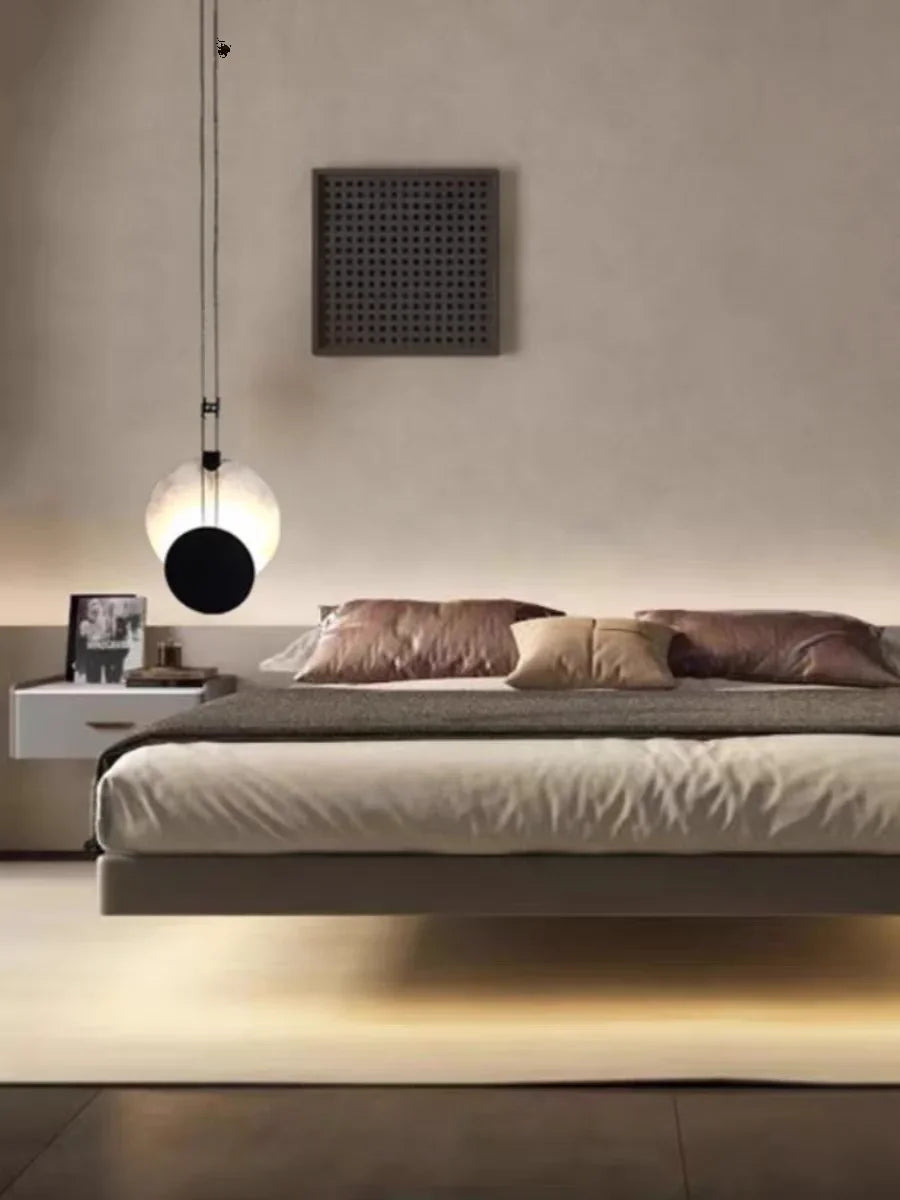 Italian Marble Chandelier Pendant Lamp For Bedroom Decor