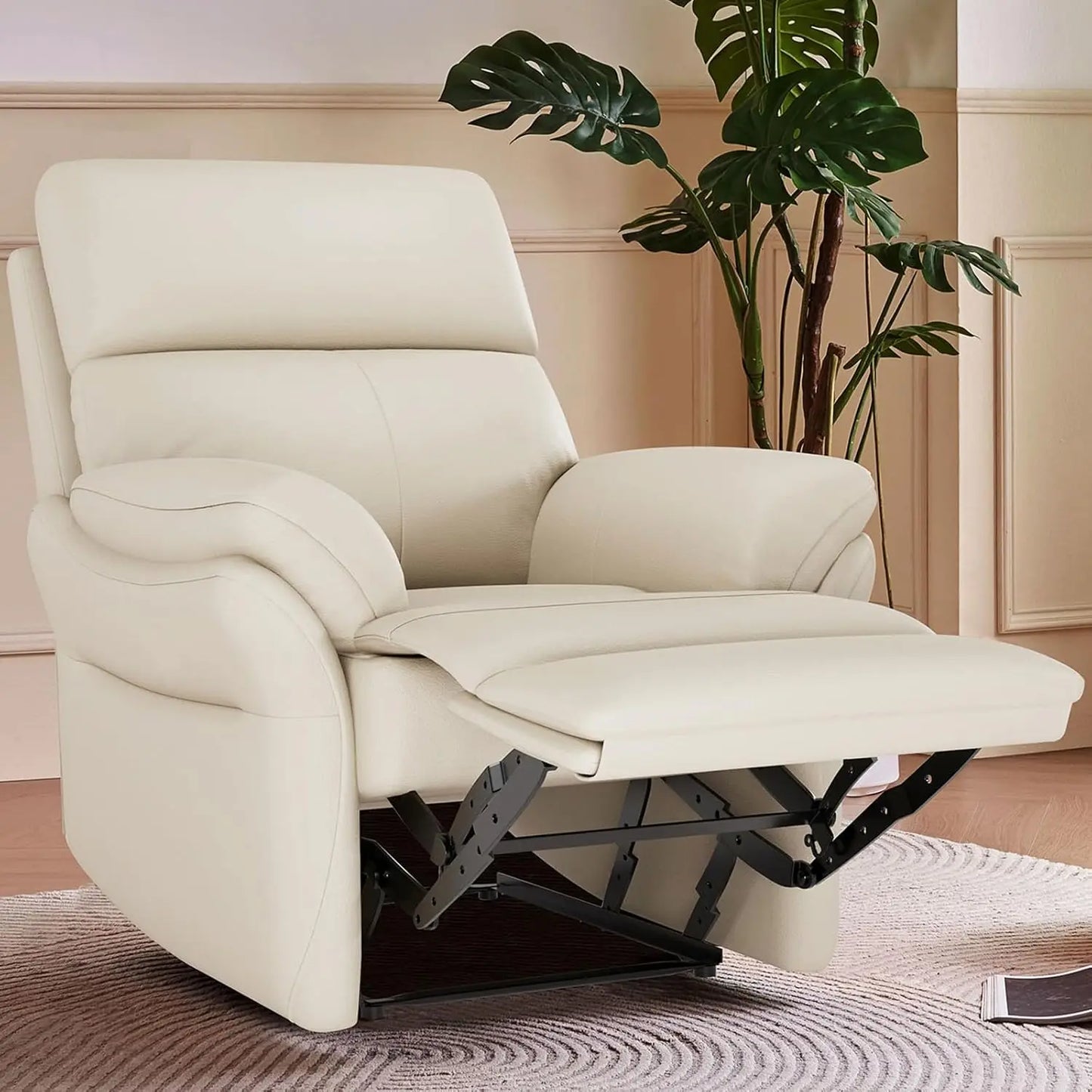 Lazy Boy Genuine Leather Recliner Top Grain Italian