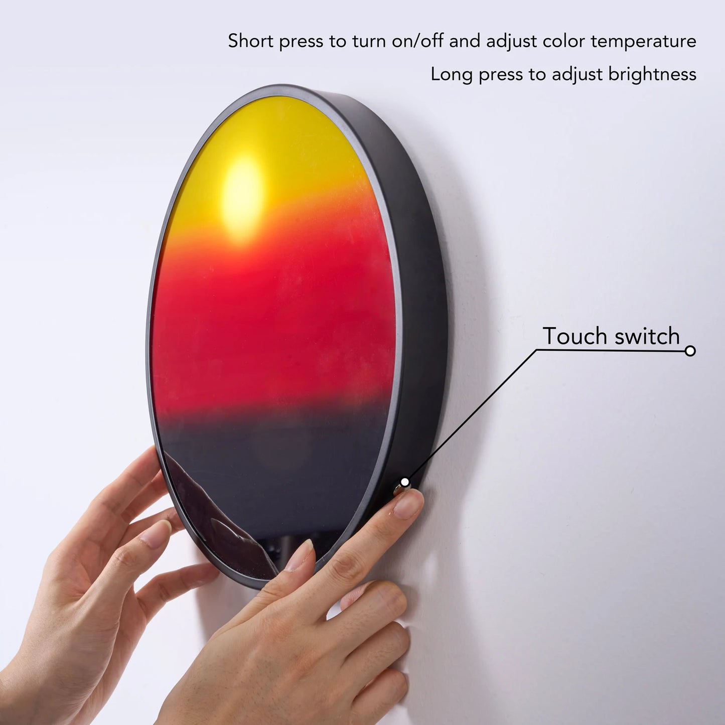 Sun Tracking Sunset Lamp Wall Light With Manual Sunset Mode