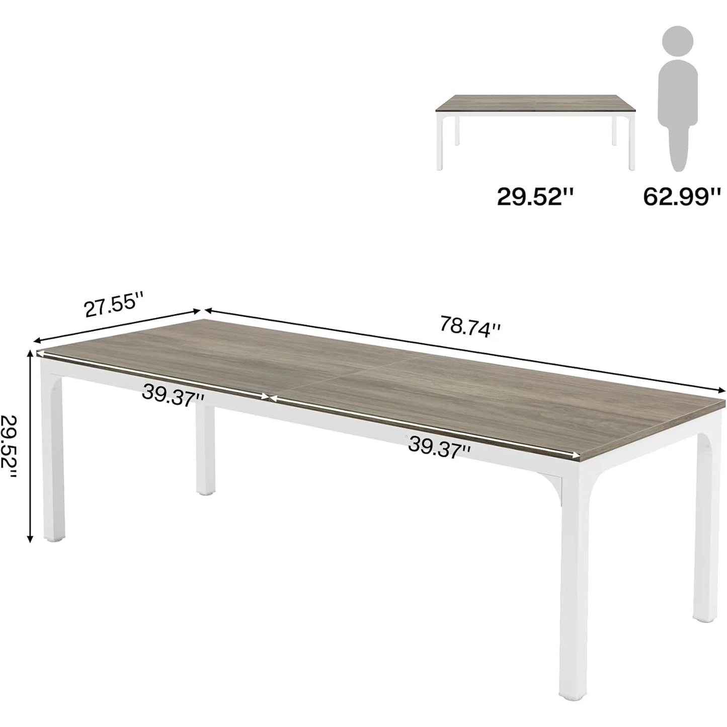 Two Person Computer Desk For Shared Home Office Space