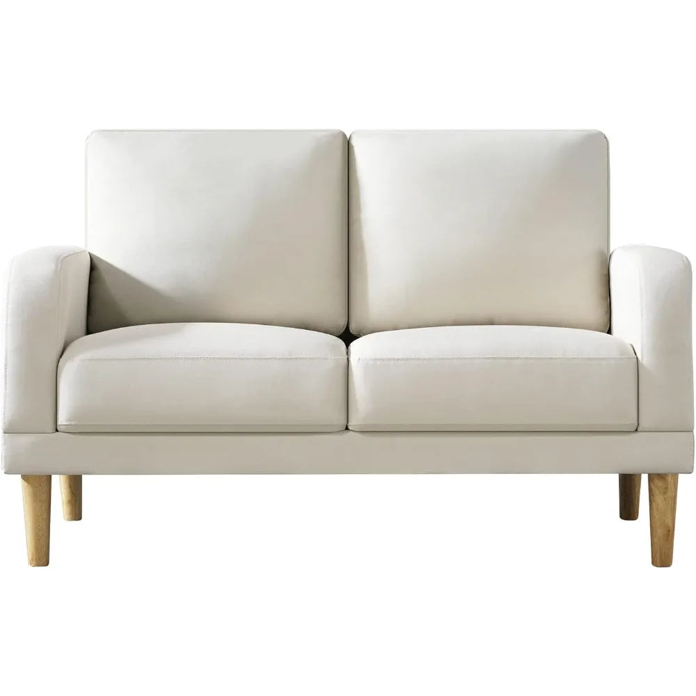 Compact Living Room Loveseat For Small Spaces Mini Sofa