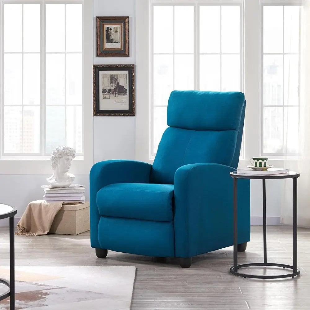 Pocket Spring Recliner Sofa Chair for Home Theater Living Room