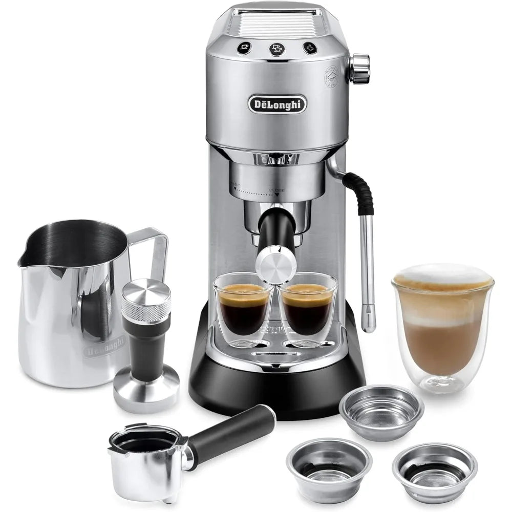 DeLonghi Dedica Arte Espresso Machine With Steam Wand
