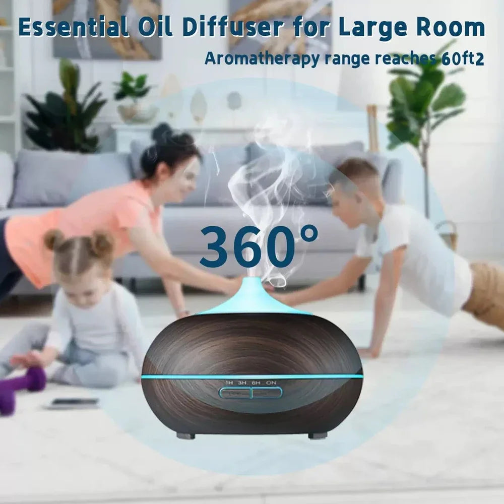 Essential Oil Diffuser & Ultrasonic Humidifier