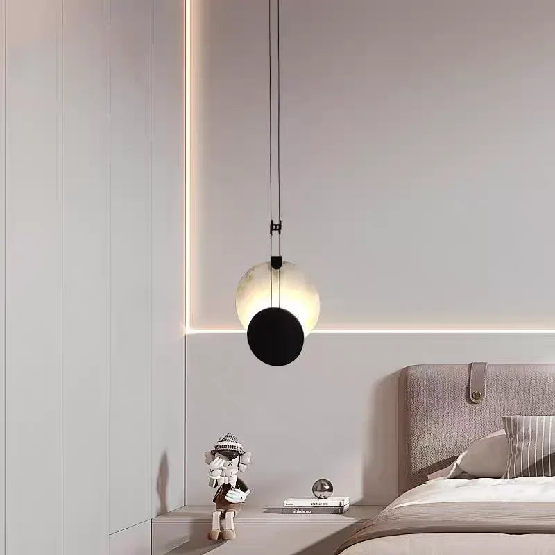 Italian Marble Chandelier Pendant Lamp For Bedroom Decor