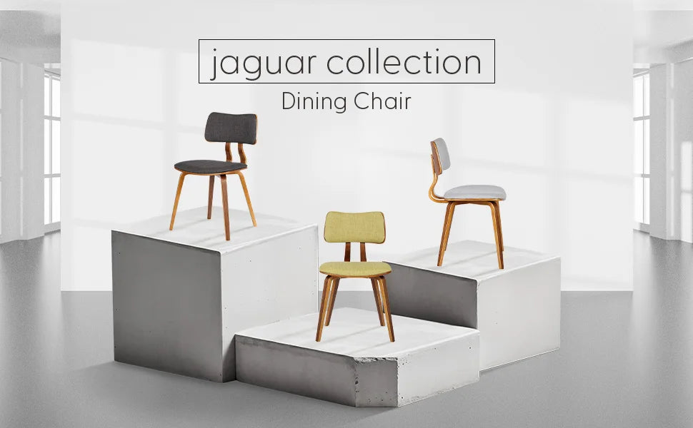 Living Jaguar Dining Chair Wood Finish Durable Wooden Frame