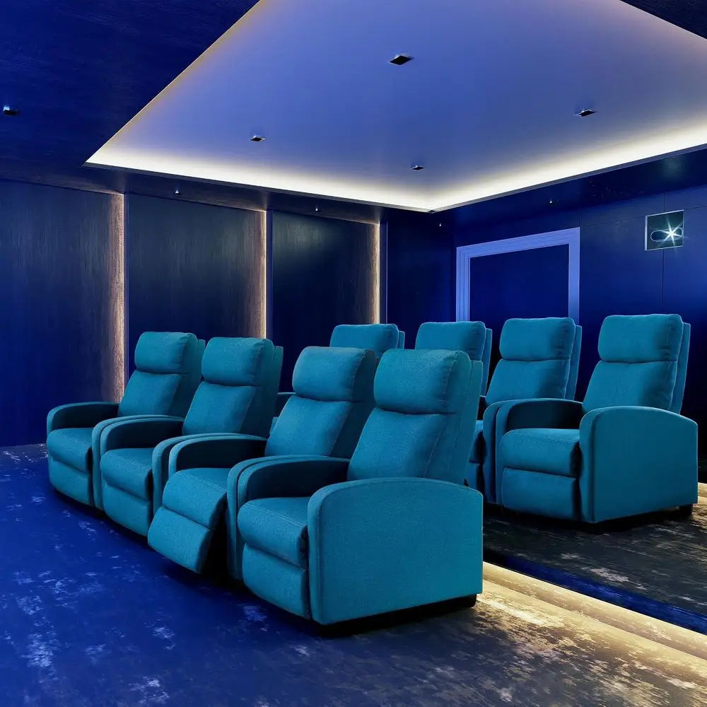 Pocket Spring Recliner Sofa Chair for Home Theater Living Room