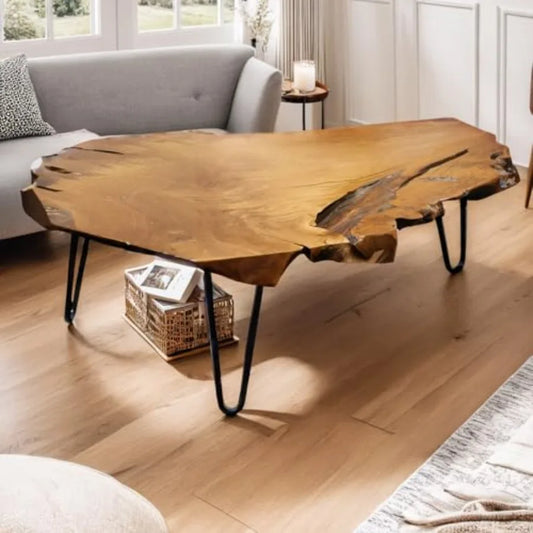 Live Edge Wood  Coffee Table