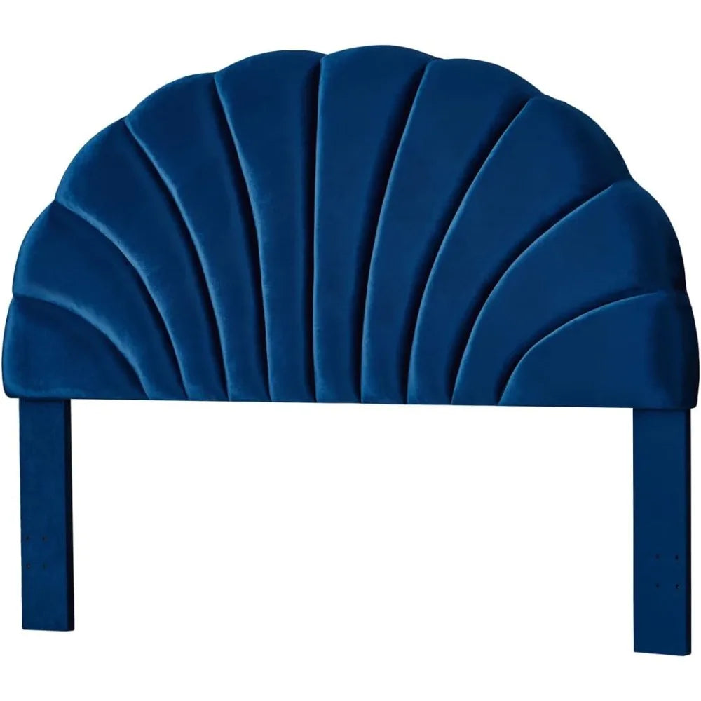 Luxurious Velvet Headboard With Petal Pattern TB117 Foam and SturdySolidWoodenFrame